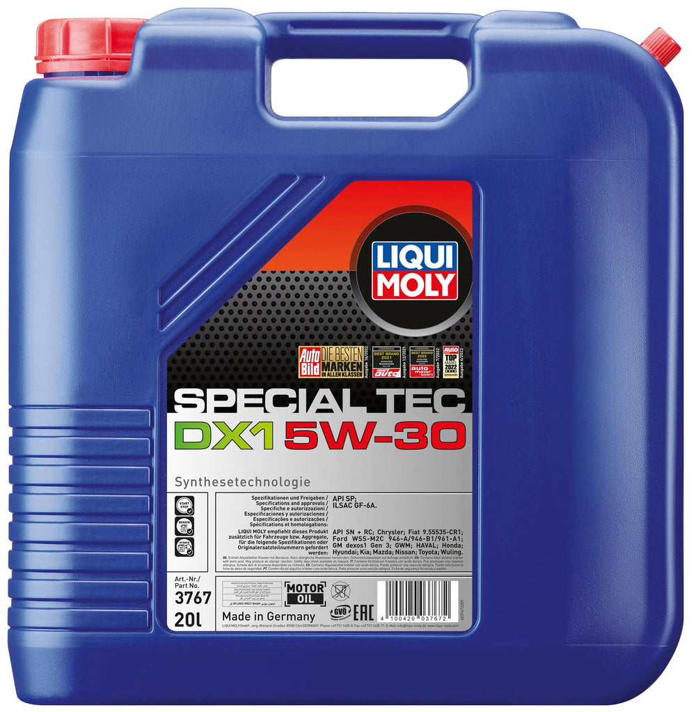 Liqui moly special tec dx1 5w-30 20l