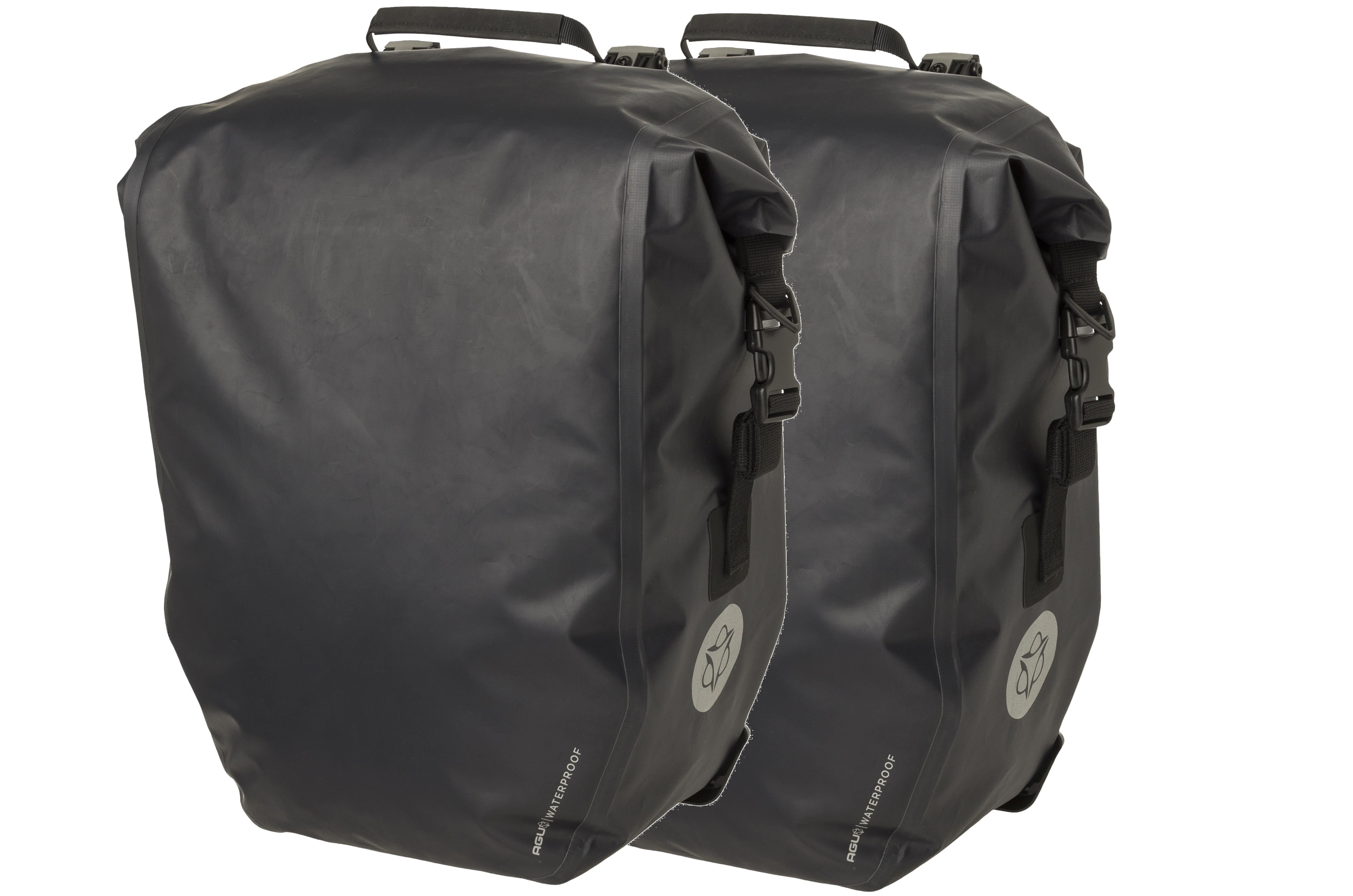 Set lightweight enkele fietstas shelter click'ngo large zwart