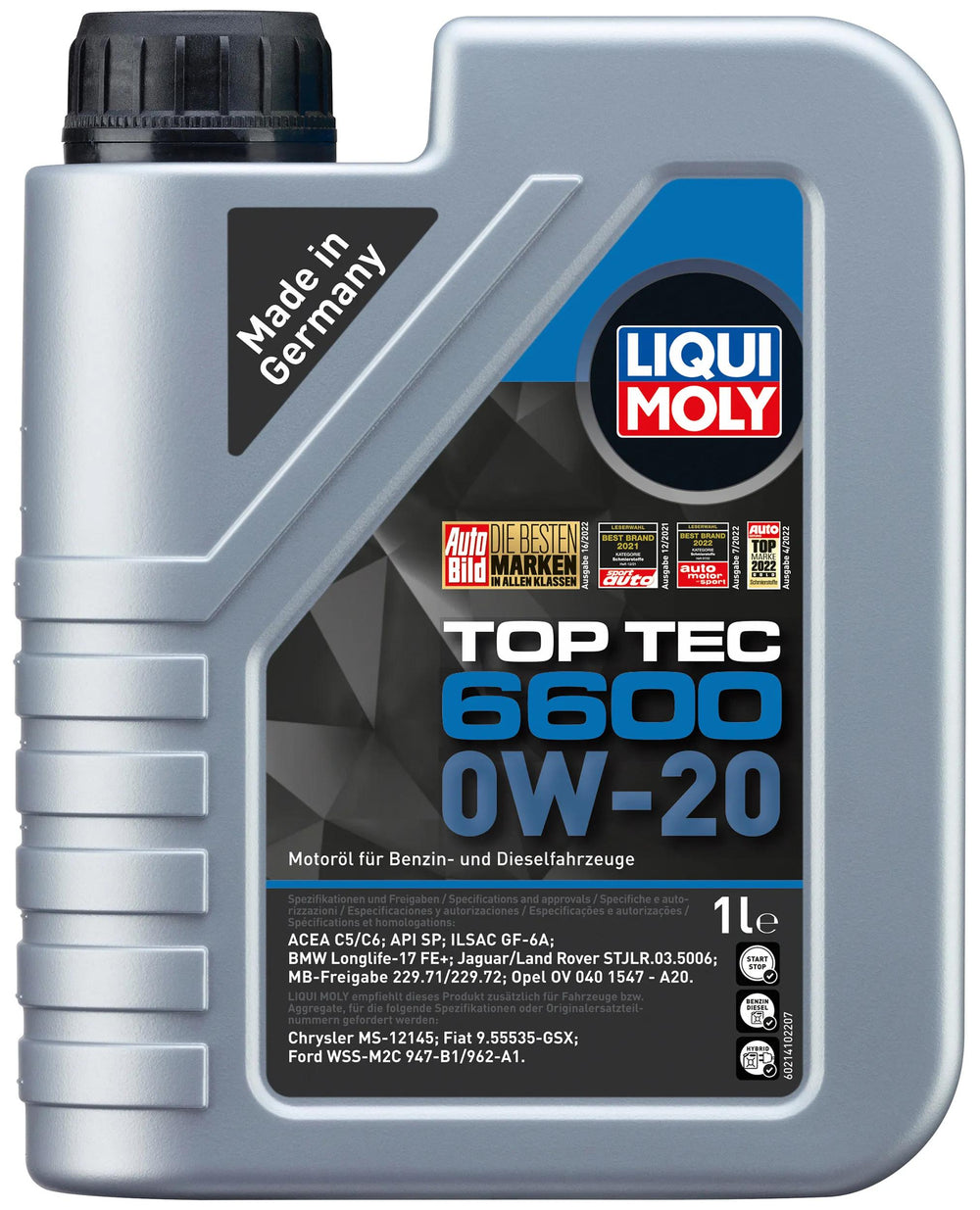Liqui moly top tec 6600 1 l 0w-20