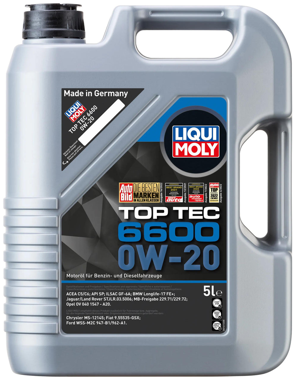 Liqui moly top tec 6600 5 l 0w-20