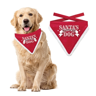 Plenty Gifts kerstbandana favoriete hond van de Kerstman