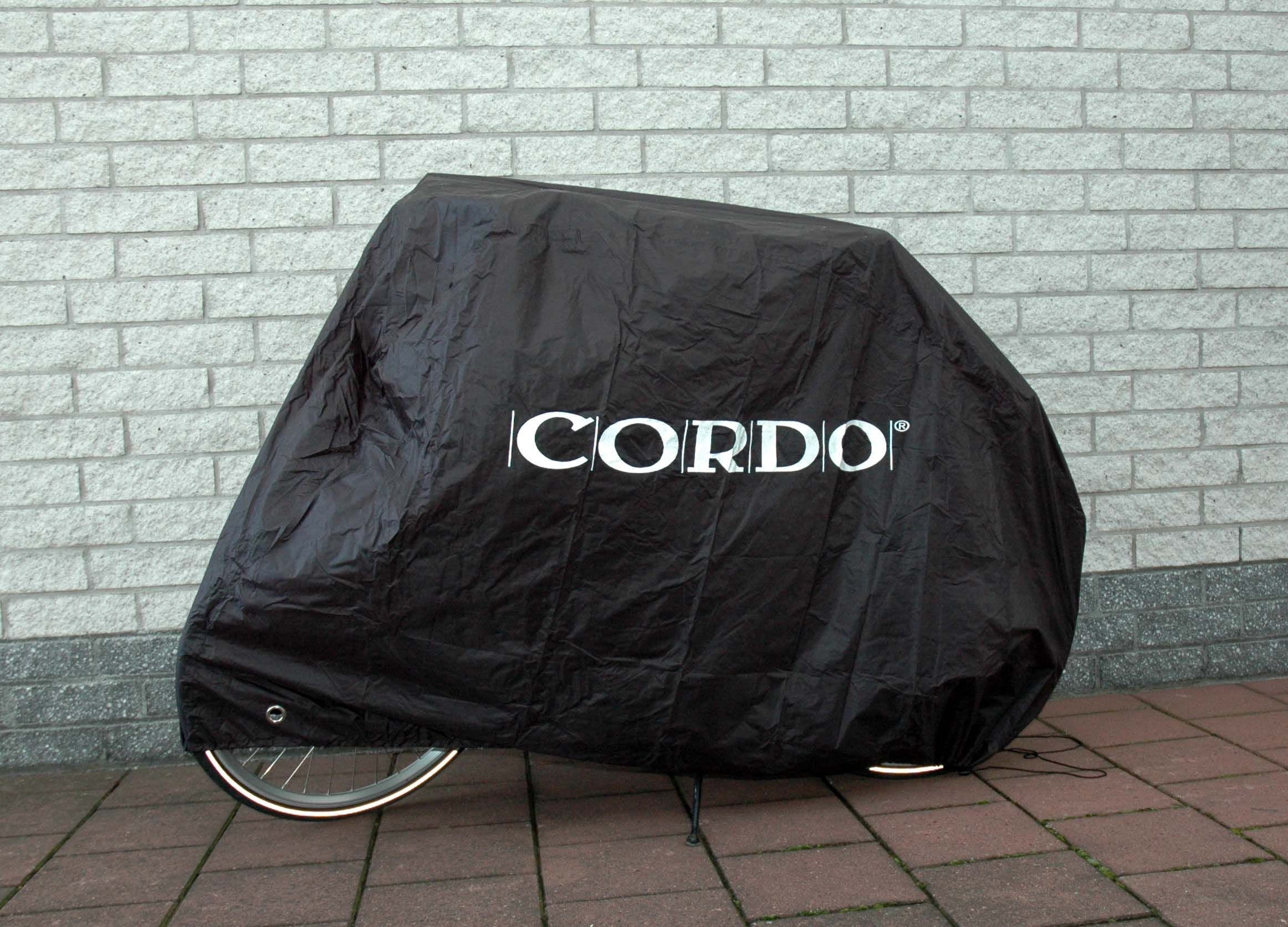 Cordo fietshoes 1 fiets zwart 110x70x200cm