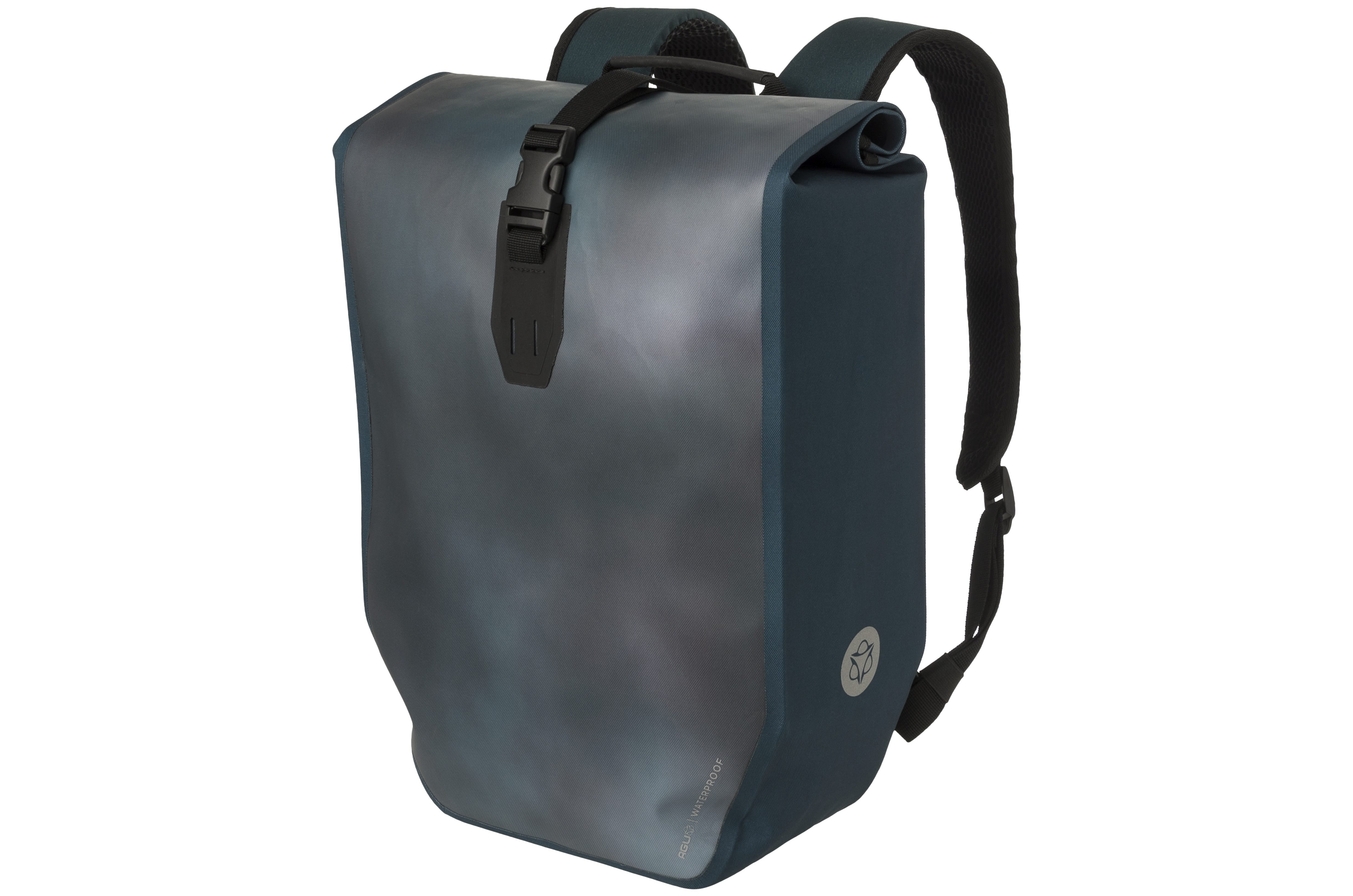 Clean enkel bike bag backpack shelter click'ngo large deep sea green