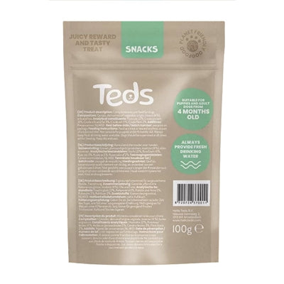 Teds insecten gebaseerde snack semi-vochtig