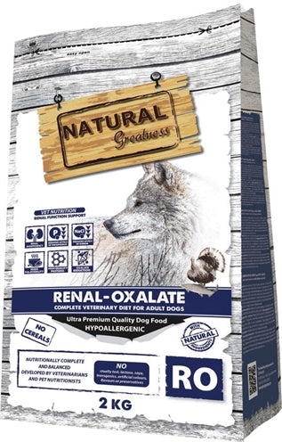 Natuurlijke grootheid veterinair dieet hond nieroxalaat compleet