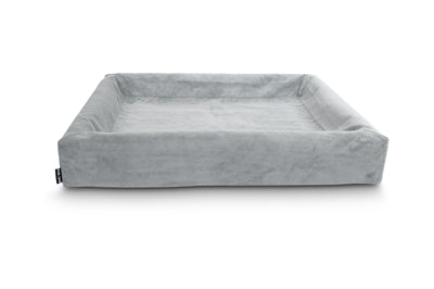 Bia bed Ribschoffel hondenmand grijs
