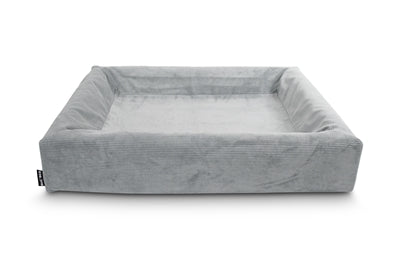 Bia bed Ribschoffel hondenmand grijs