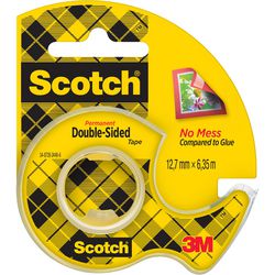 Scotch ® dubbelzijdige tape, 12 mm x 6.3 m