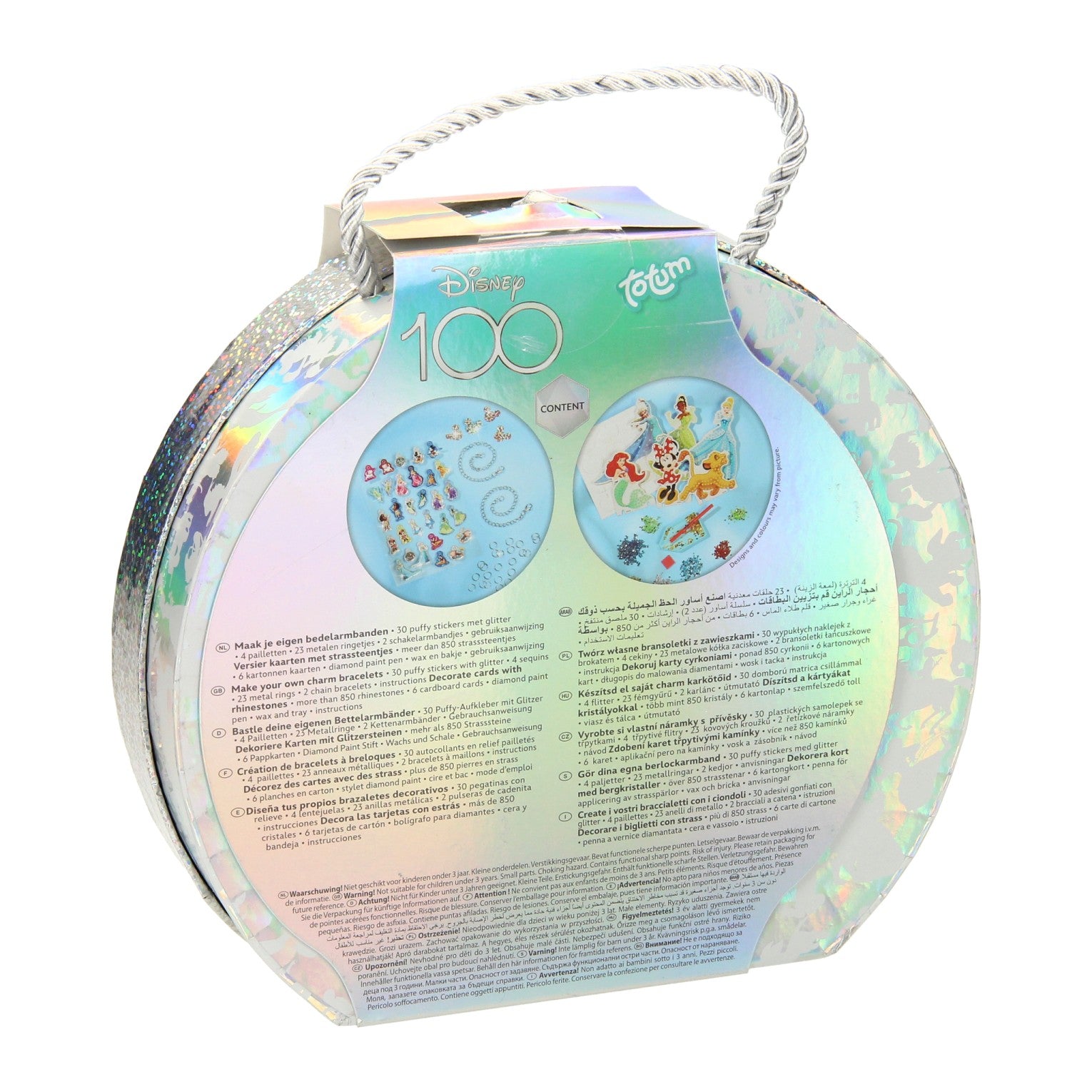 Disney 100 Knutselkoffer 2in1 - Armbanden Maken Diamond Painting