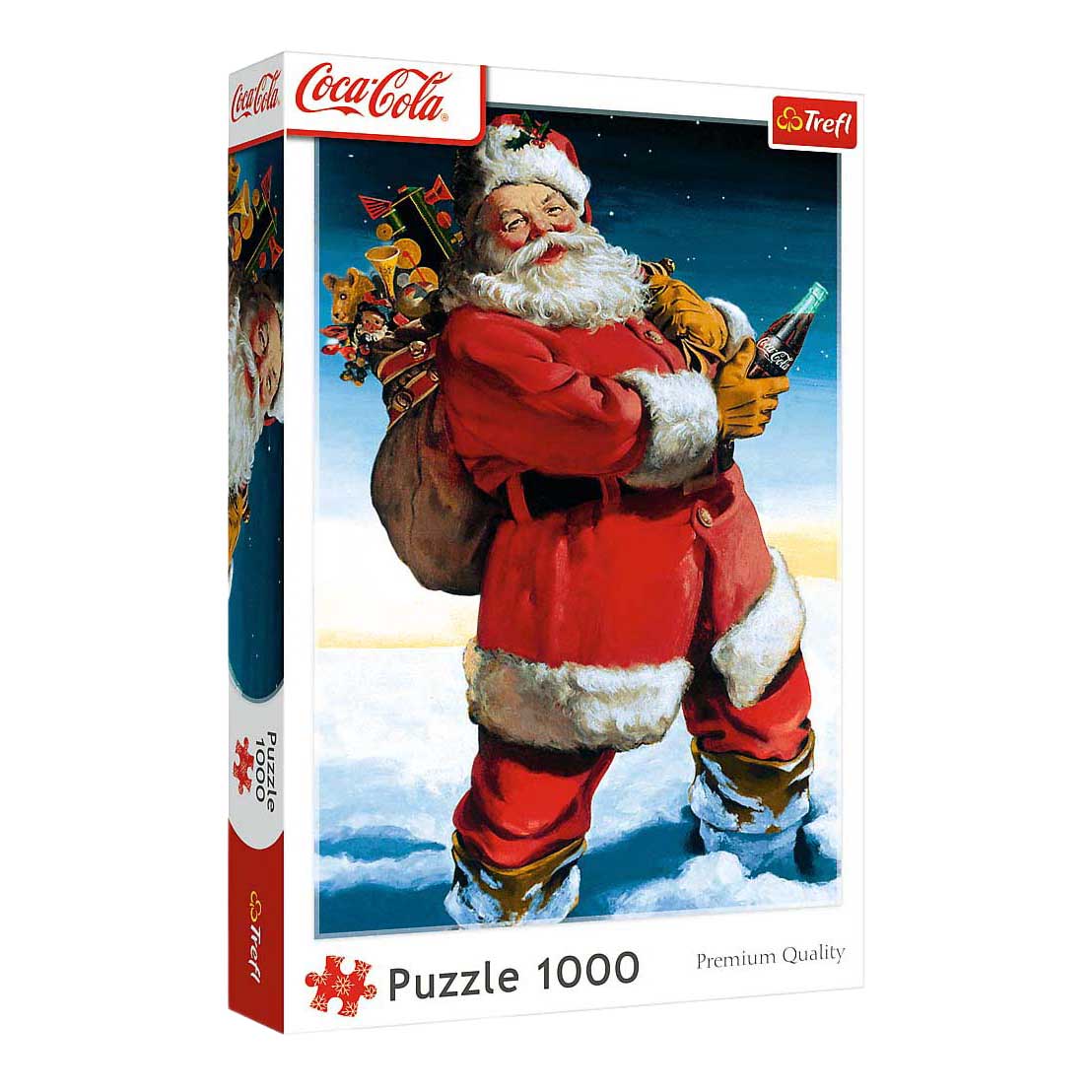 Trefl kerstpuzzel coca cola in de sneeuw - 1000st.