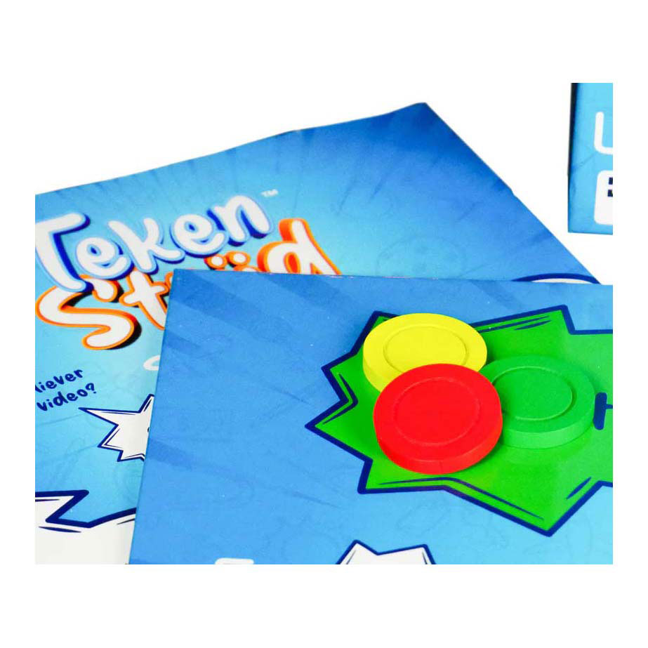 Spel tekenstrijd- bordspel
