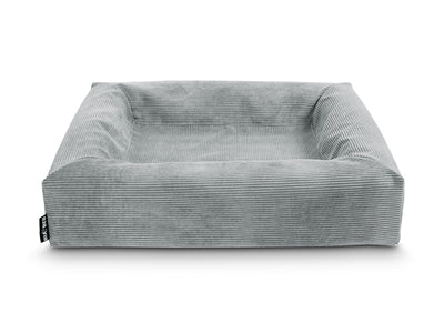 Bia bed Ribschoffel hondenmand grijs