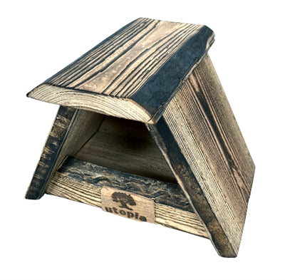 Utopia nestkast roodborst merel gebrand douglas hout
