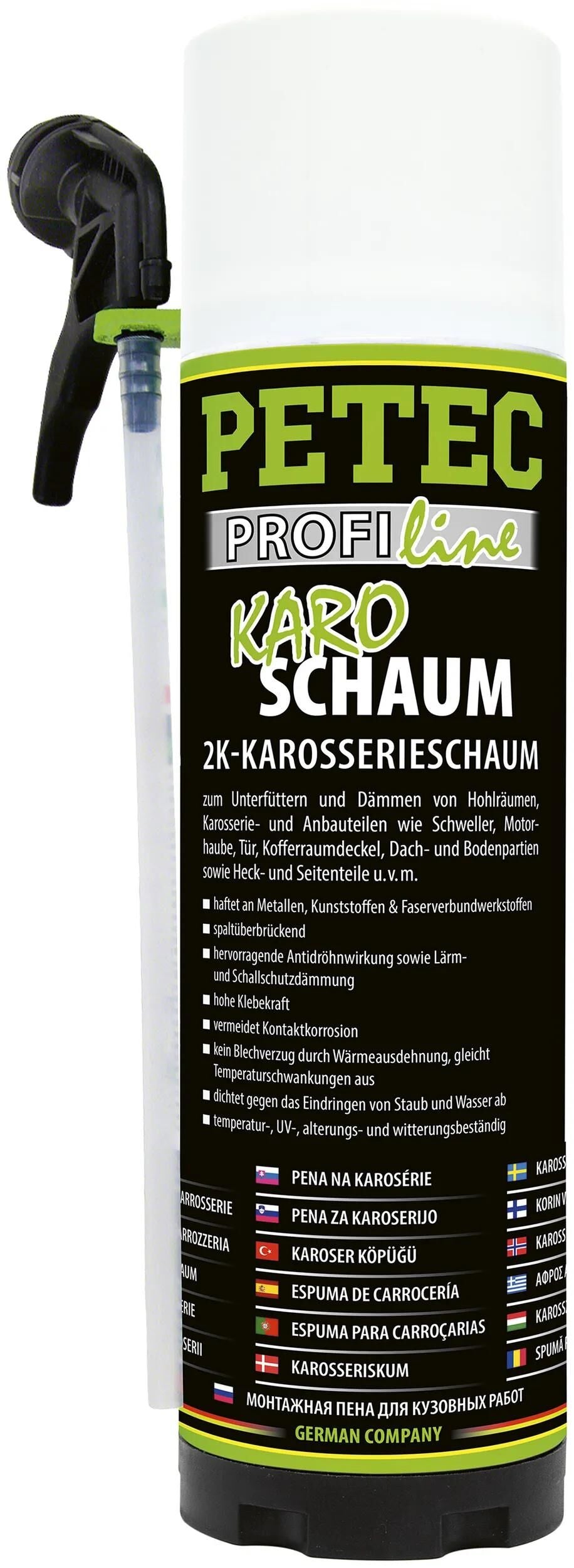 Petec karosserieschaum karo-schaum 2k car body parts foam 40