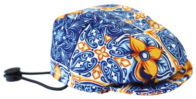 Croci t-shirt hond top maioliche gestreept blauw wit