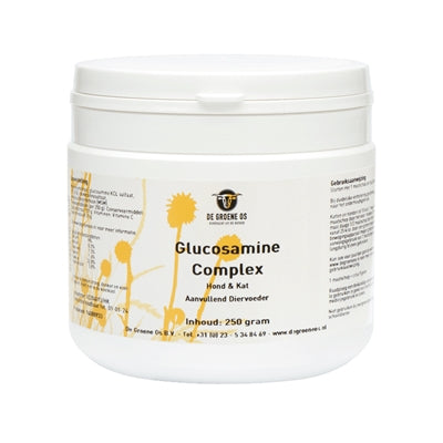 De groene os Glucosaminecomplex hond kat