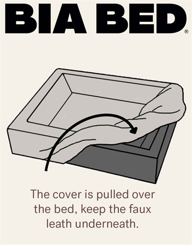 Bia bed Skanor hoes hondenmand roze