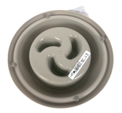 Happy pet gek op huisdieren voerbak adagio slow feeder mokka