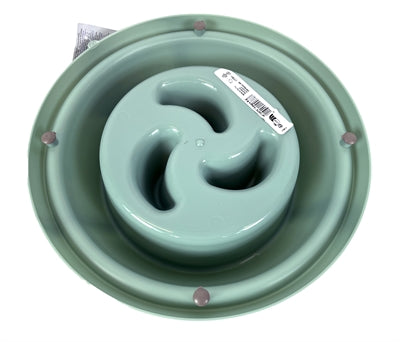 Happy pet dol op huisdieren voerbak adagio slowfeeder salie groen