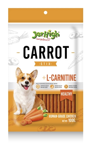 Jerhigh Jerhigh wortelstix met kip en l-carnitine