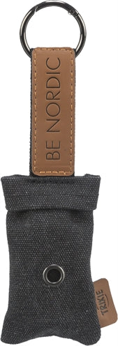 Trixie be nordic poepzakhouder met 20 poepzakjes zwart