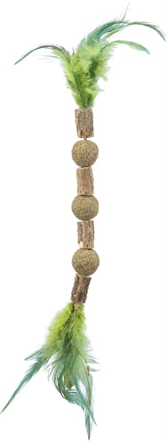 Trixie matatabi ketting catnip voor katten met veren