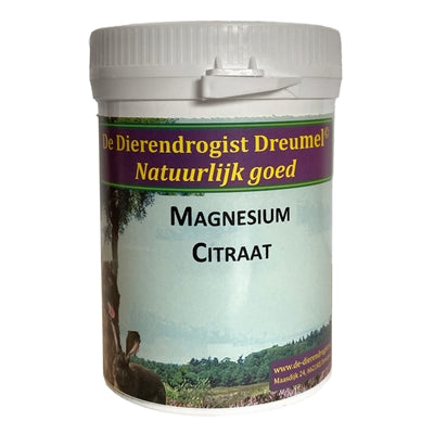 Dierendrogist Magnesiumcitraat