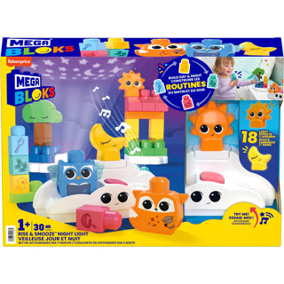Fisher price mega blocks rise snooze night light