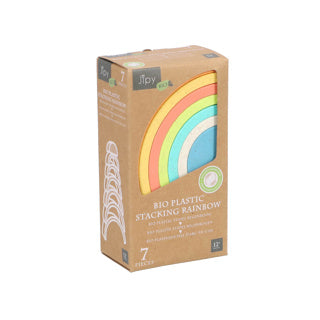 Jipy mlitoys bioplastic stapelregenboog 7-delig