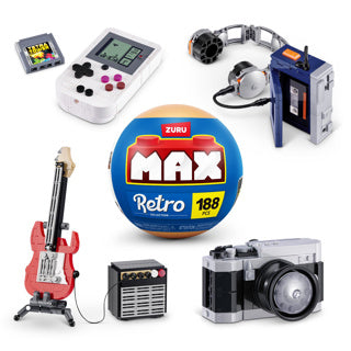Max bricks retro game boy | 8 stuks