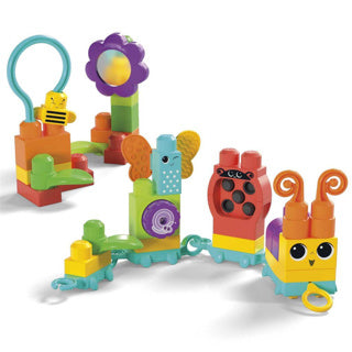 Mega Bloks Move'N Groove Caterpillar Bouwset, 30dlg.