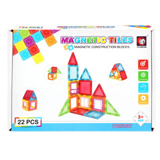 Science magnetische tegels 22 delig