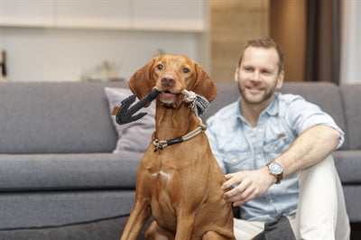 Trixie be nordic hondenspeelgoed anker aan touw stof