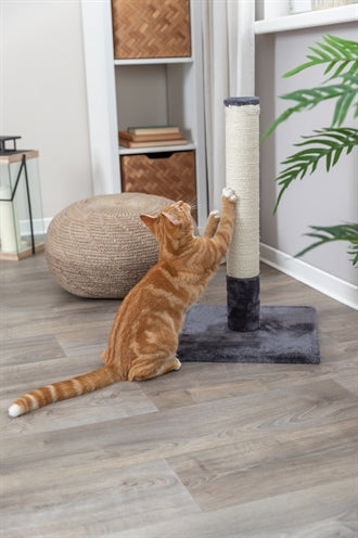 Trixie scratching post batres platinum grey