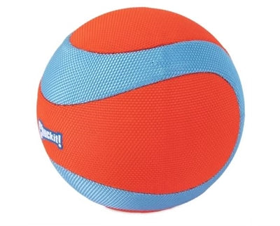 Chuckit amfibische megabal oranje blauw