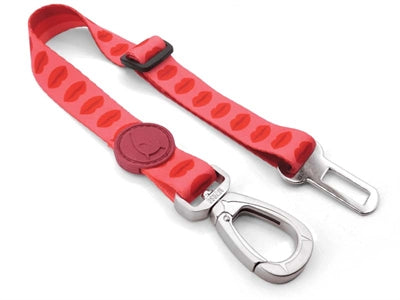 Morso Honden autogordel gerecycled lippenstift roz