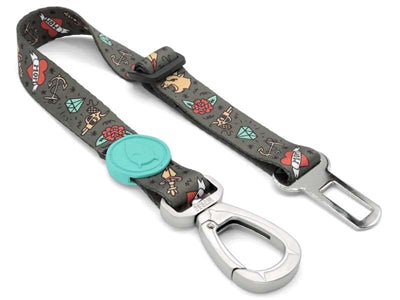 Morso honden autogordel gerecycled inkttank groen