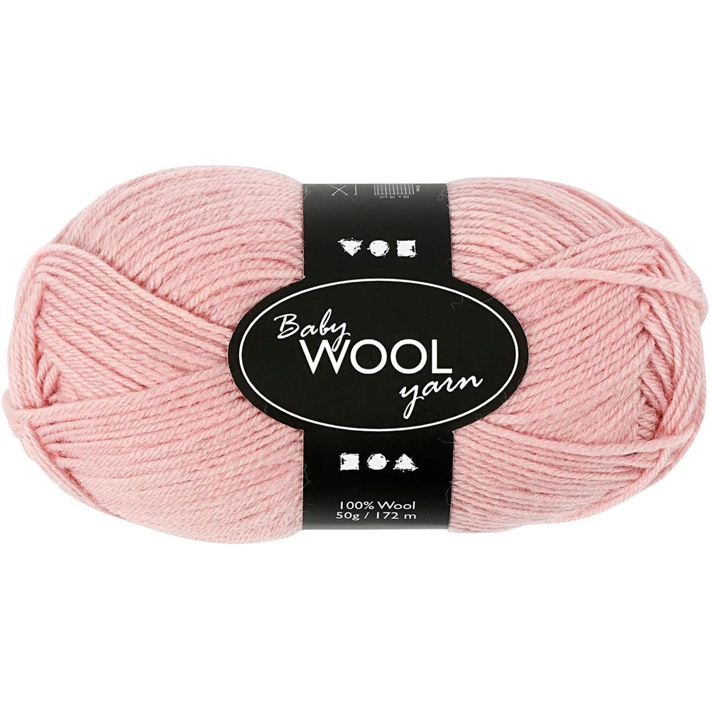 Creativ company babygaren dusty roze, 172m