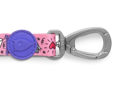 Morso Hondenriem gerecycled lief tweet roze