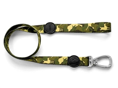 Morso hondenriem gerecycled volledig metalen hond bruin