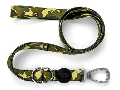 Morso hondenriem verstelbaar gerecycled volledig metalen hond bruin