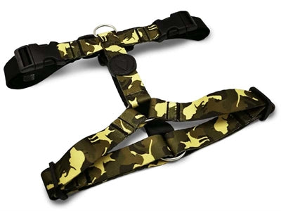 Morso Hondentuig h-tuig gerecycled volledig metalen hond bruin