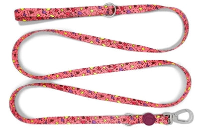 Morso hondenriem verstelbaar gerecycled roze think roze