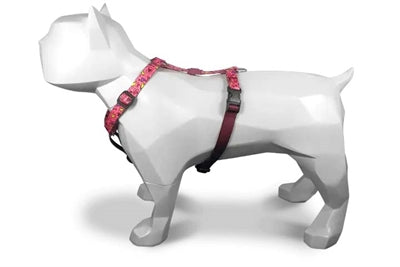 Morso hondentuig h-tuig gerecycled roze think roze