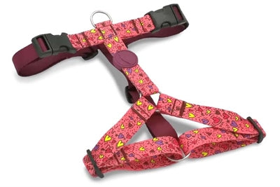 Morso hondentuig h-tuig gerecycled roze think roze