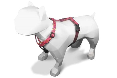 Morso hondentuig h-tuig gerecycled roze think roze