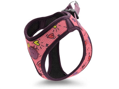 Morso hondentuig lijfje mesh gerecycled roze denk roze