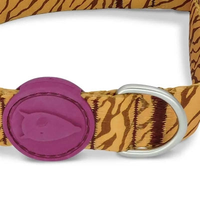 Morso Halsband hond gerecycled jungletrommel oranje