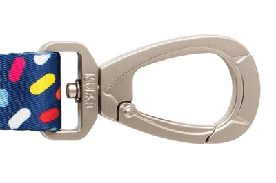 Morso hondenriem verstelbaar gerecycled colour invaders paars