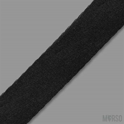 Morso halsband hond gerecycled puurheid zwart